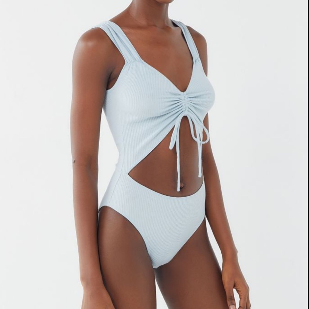 UO Out From Under Beatrice cinched cutout bodysuit